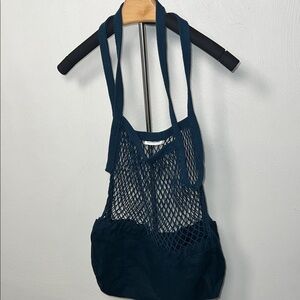 Anthropologie Farmers Market Mesh Net Cotton/Linen Tote Bag